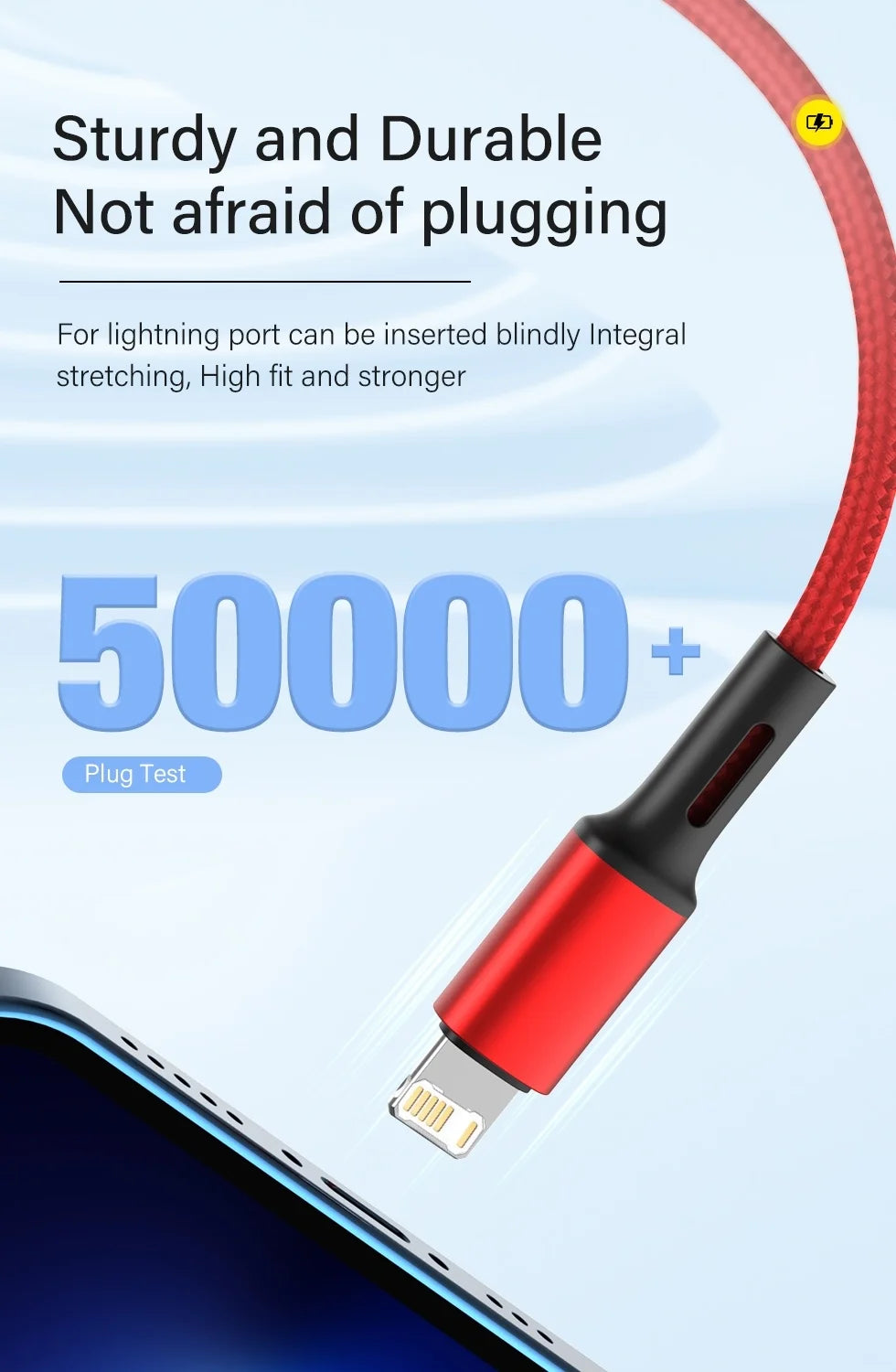 Quick Charge USB Cable For iPhone 12 13 14 11 Pro X Max 6 7 8 Plus 5
