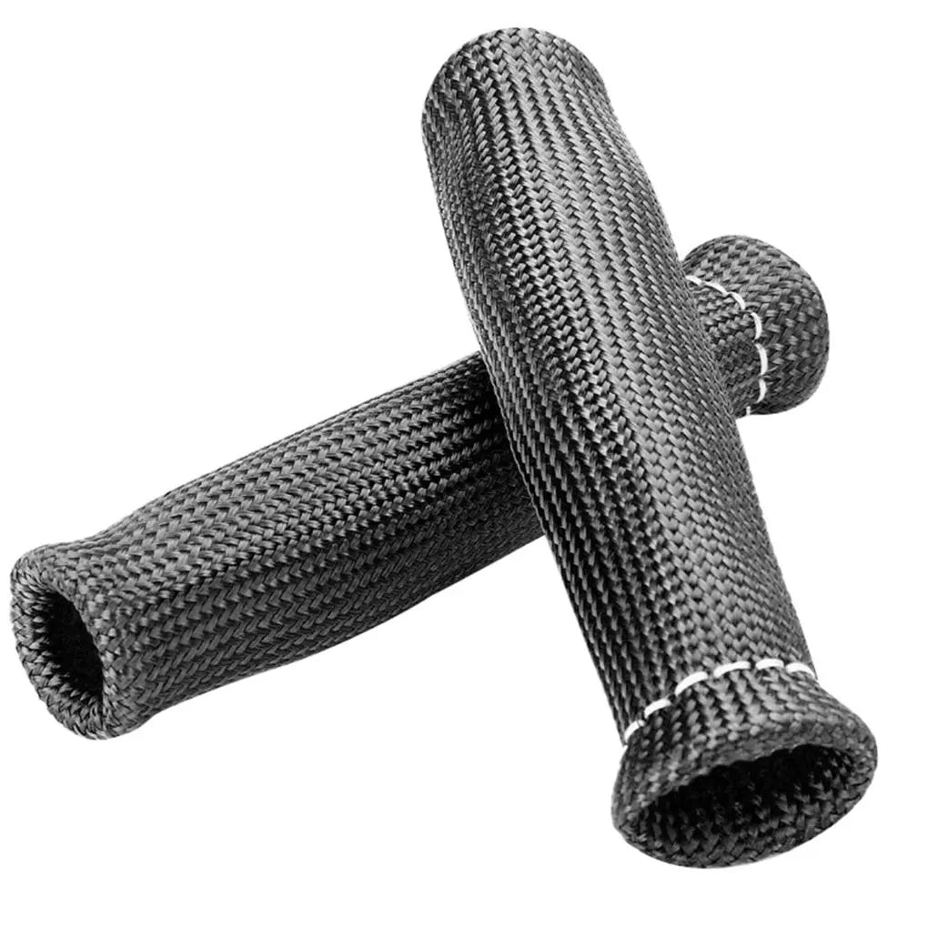 8Pcs/Set Spark Plug Wire Boots 1200˚F Heat Shield Protector Sleeve Car