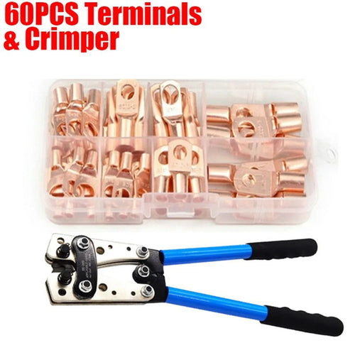 Hand Tools Cable Crimping Pliers HX-50B 6- 50mm2 AWG 8 - 1/0 Suitable