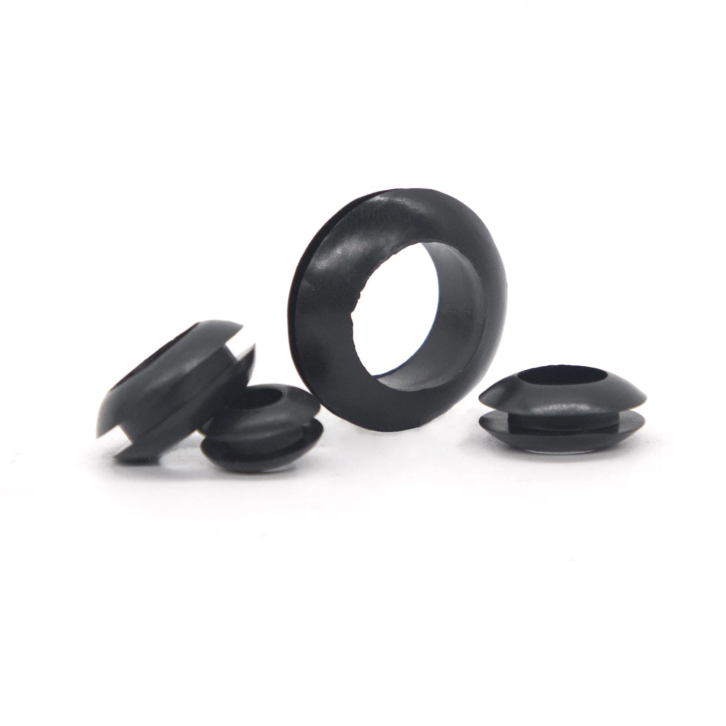 60pcs Black O Ring Rubber Washer Seals Gasket Grommet Assortment Kit