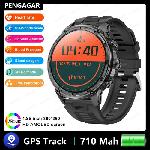 V99 1.85-inch Ultra HD Smart Watch NFC sensing Bluetooth Call 710 Mah