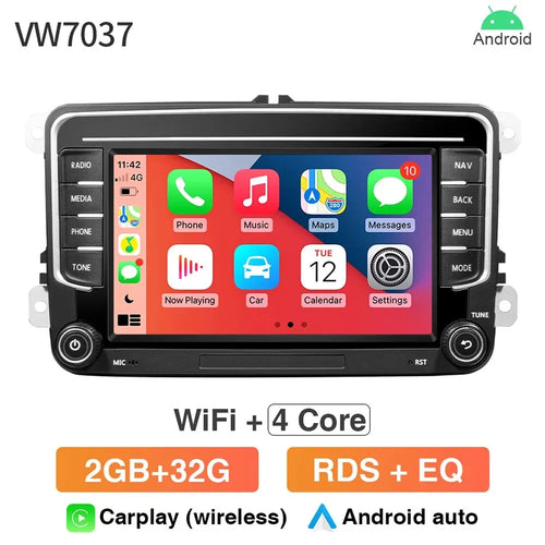 GRANDnavi Android13 Car Radio GPS For VW Volkswagen Skoda Octavia Golf