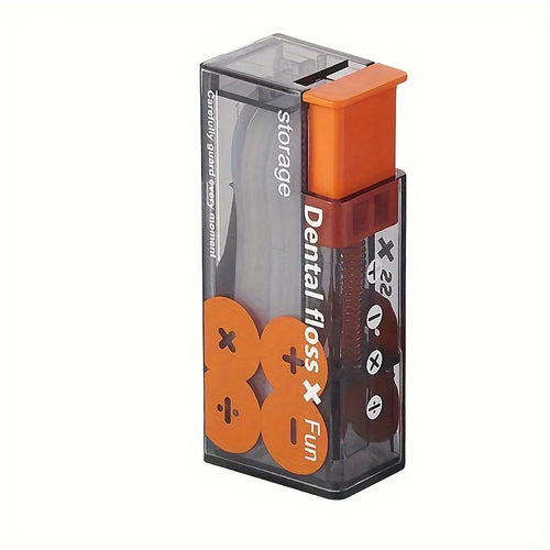 Automatic Dental Floss Storage Box Pop-Up Dental Floss Dispenser With