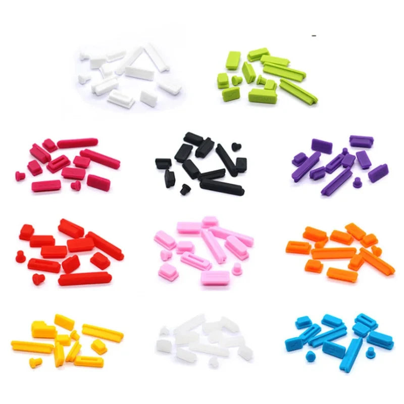 16pcs Colorful Anti Dust Plug for Laptop Silicone Cover Stopper