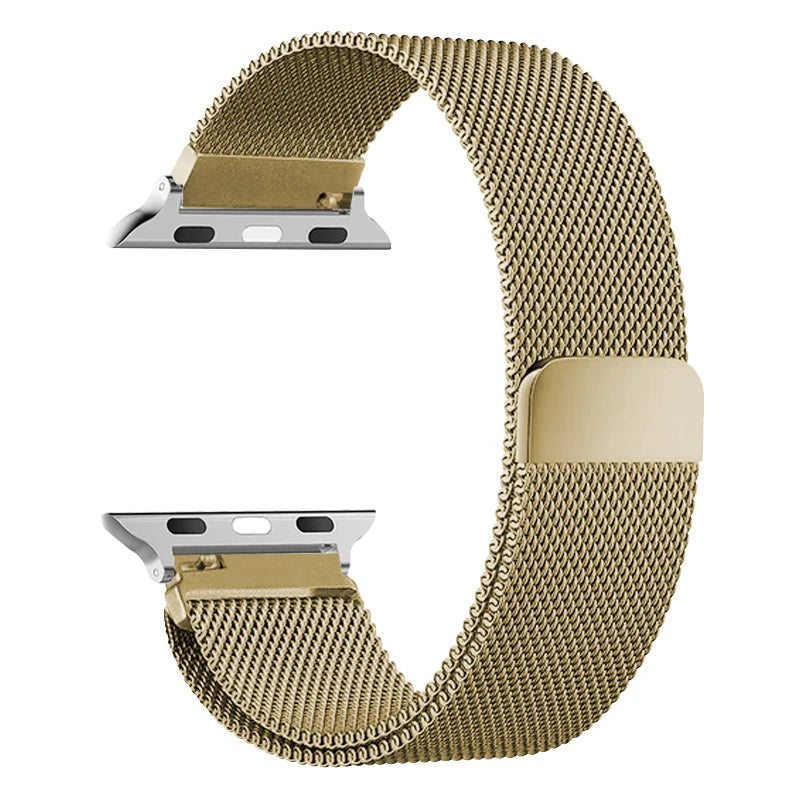 Milanese Strap For Apple Watch Bands 44mm 40mm 45mm 49mm 41mm 38mm 42