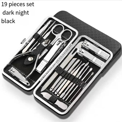 Home Nail Clipper Set Of 18 Pieces Large Size Dead Skin Pliers