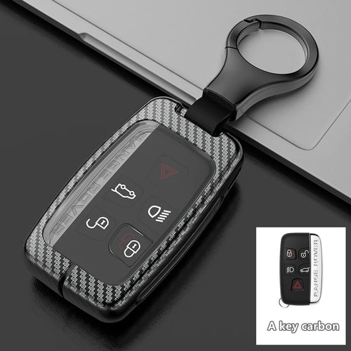 Car Zinc Alloy TPU Key Case Cover Holder For Land Rover Range Rover