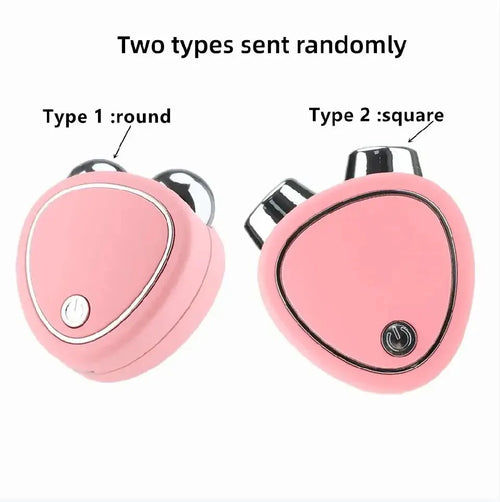 3D Micro Current Beauty Skin Electric Face Massager 3 Gears At Home