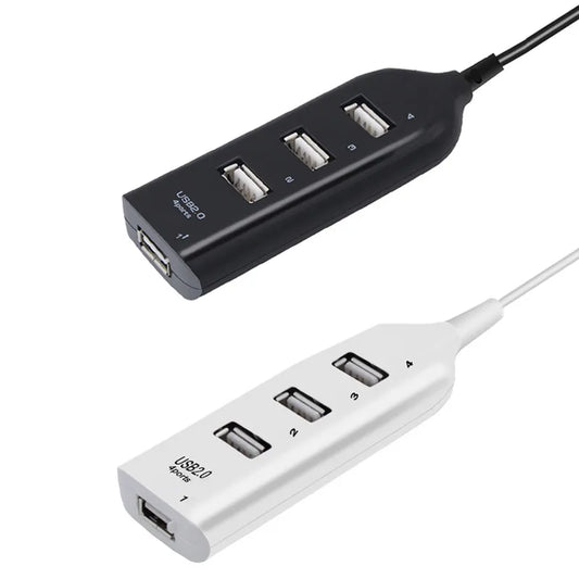 High Speed USB Hub 4 Port USB 2.0 with Cable Mini USB Splitter Hub Use