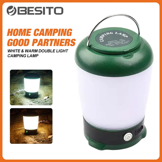 Retro Camping Lamp Outdoor Flashlight Emergency Work Lamp Fishing