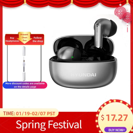 HYUNDAl HY-Y10 AI TWS Translation Bluetooth Earphones Multi Languages