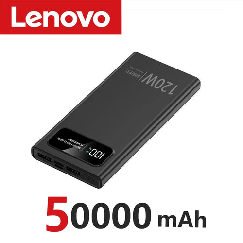 Lenove 120W Super Fast Charging Power Bank 200000mAh Ultralarge