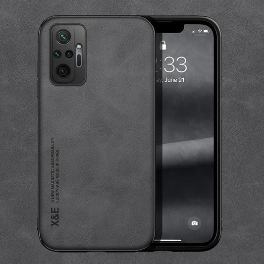 Leather Magnetic Case For Xiaomi Redmi Note 10 9 11 Pro Max 11S 10S 9S