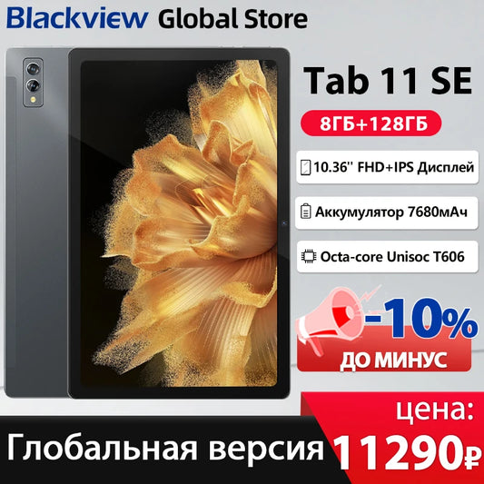 Blackview Tab 11 SE Tablets 10.36'' FHD+ Display Octa Core Dual 4G LET