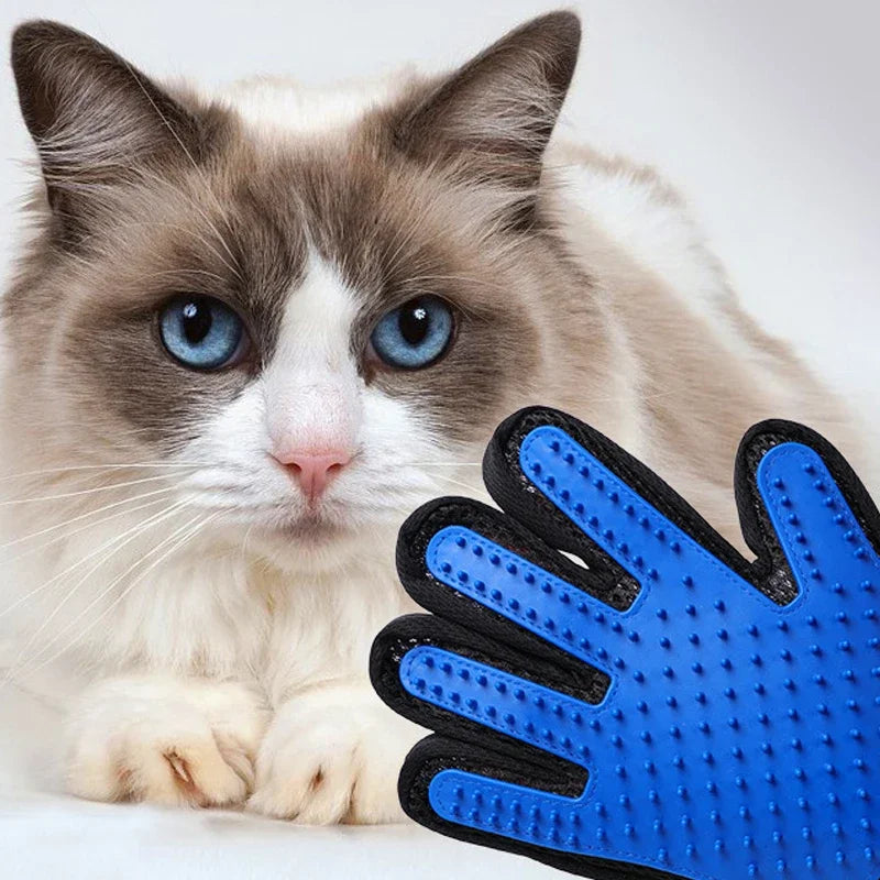 Silicone Pet Gloves Cat Dog Hair Removal Cat Supplies Comb Hair