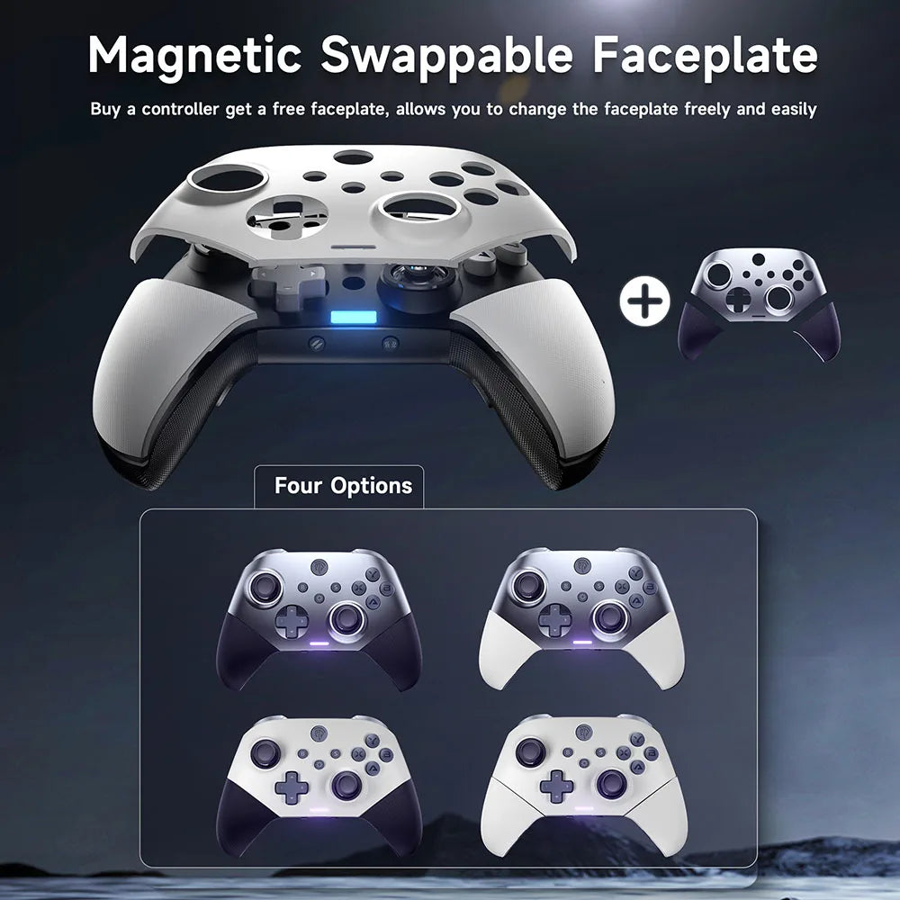 Gamepad Wireless Gaming Controller EasySMX X10 Hall Trigger Joystick