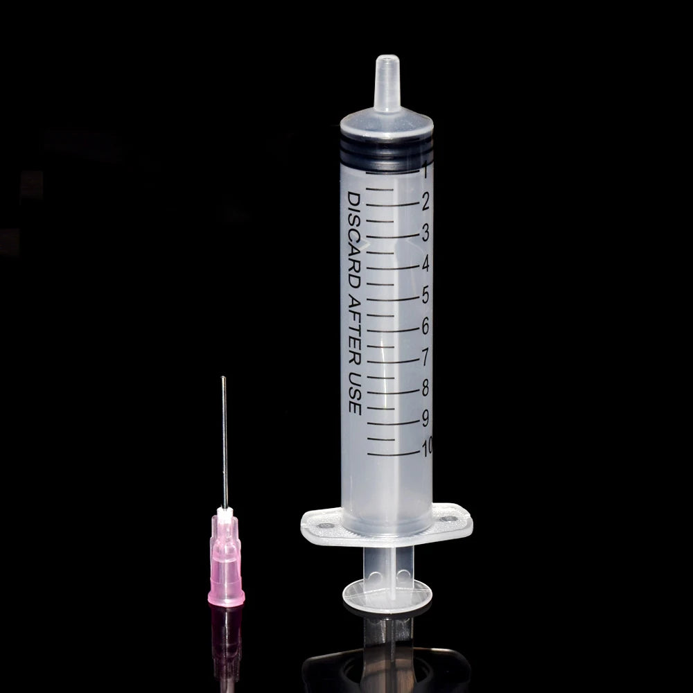 4PCS Ink Refill Tool 10ml Syringe With Blunt Needle For EPSON Canon HP