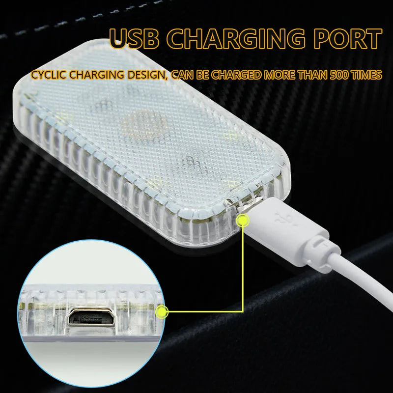 Mini Car Lighting LED Light Wireless Touch Light Interior Sensor
