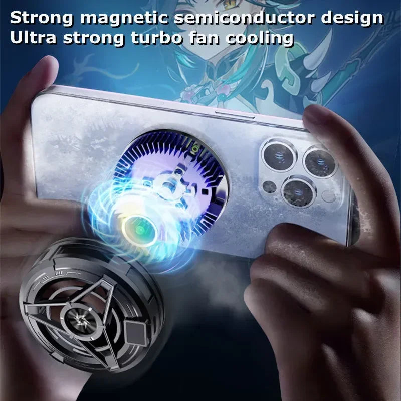 2024 NEW Magnetic/ Back-clip Mobile Phone Semiconductor Cooling