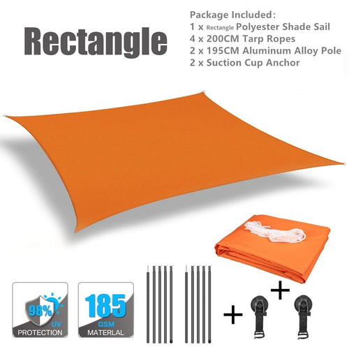 Car Shelter Shade Camping Side Car Roof Top Tent Awning Waterproof UV