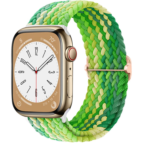 Braided Solo Loop For Apple watch band 45mm 44mm 40mm 49mm 38 41mm