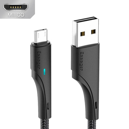 Essager Micro USB Cable Fast Charging Data Cable For Xiaomi Realme