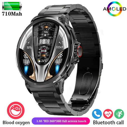 New Men's smartwatch HD Bluetooth Talk 1.85 "display Smartwatch 710