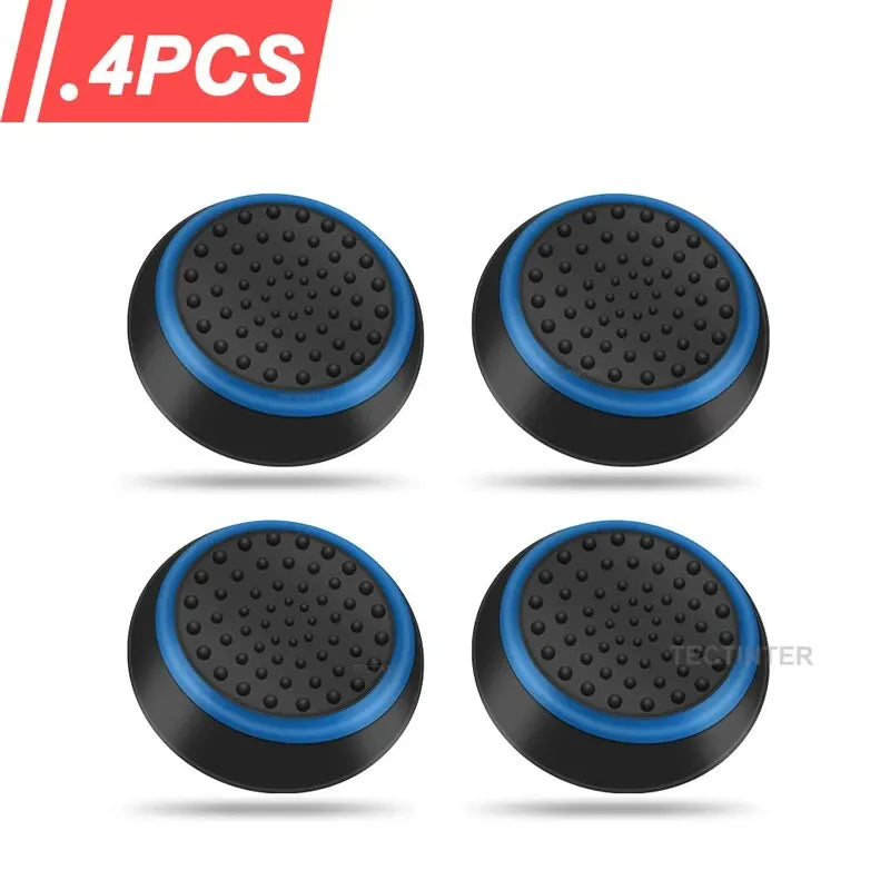 4Pcs Silicone Gel Thumb Grips Cover For Sony PS5/PS3/PS4 For XBOX One