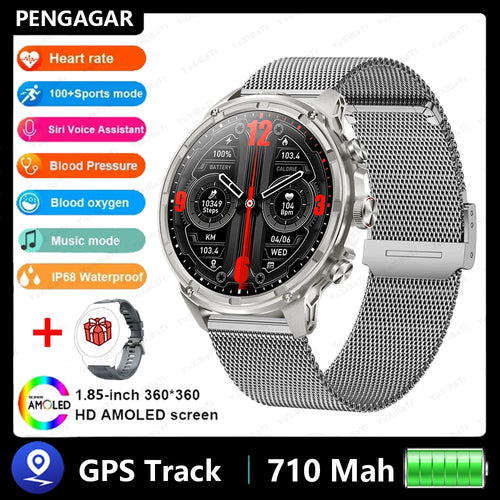 V99 1.85-inch Ultra HD Smart Watch NFC sensing Bluetooth Call 710 Mah
