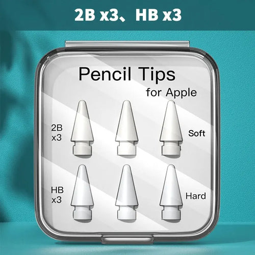 For Apple Pencil Pen Nib Pencil Case For Apple Pencil Tip 2B HB 3.0