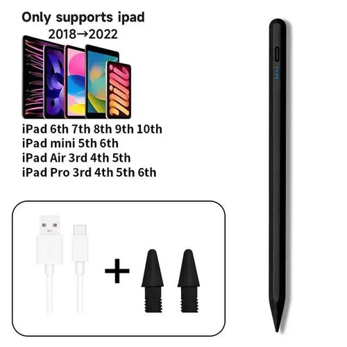 For Apple Pencil 2 iPad Pen Palm Rejection Stylus for iPad Pro Mini 6