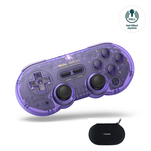 8Bitdo SN30 Pro Bluetooth Wireless Gaming Controller with Hall Effect
