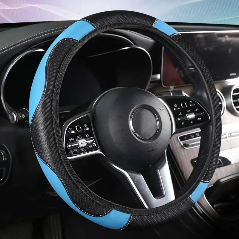 Non-inner-ring Automobile Steering Wheel Cover Leather Four Seasons