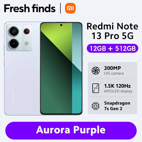 [World Premiere] Xiaomi Redmi Note 13 Pro 5G Smartphone Snapdragon 7s