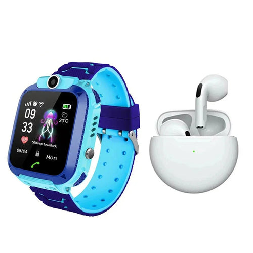 Kids 4G Smart Watch SOS GPS Location Sim Card Call Child SmartWatch