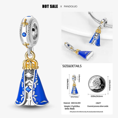 Sterling Silver 925 Devil Eye Charm Owl Miracle Beads Suitable for