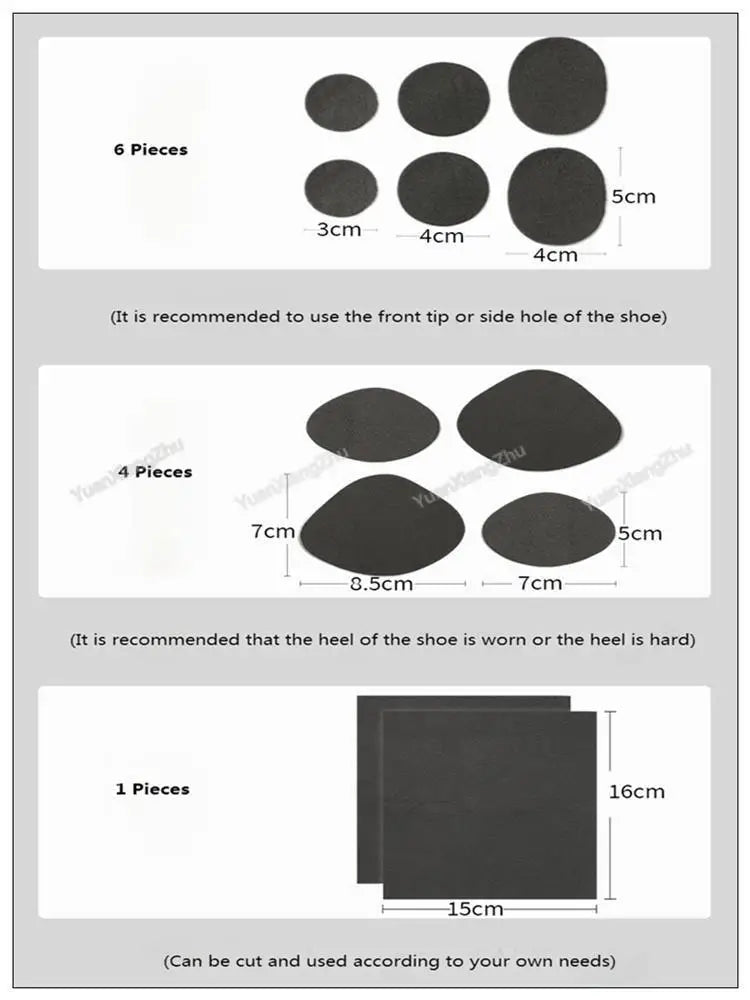 Sports Shoes Patches Vamp Repair Shoe Insoles Patch Sneakers Heel