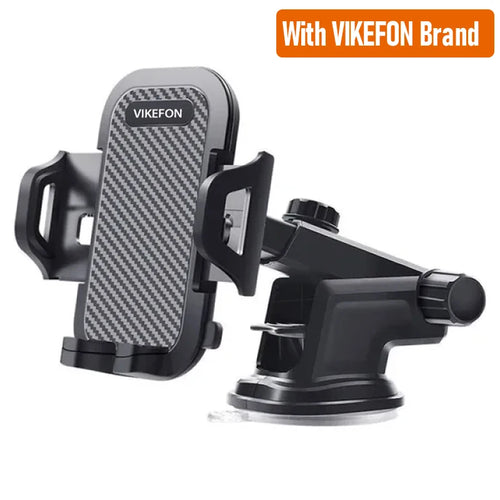 VIKEFON Sucker Car Phone Holder Stand Mount Suction Cup Smartphone