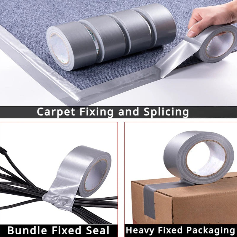 Super Sticky Cloth Duct Tape Carpet Binding Floor Waterproof Heavy