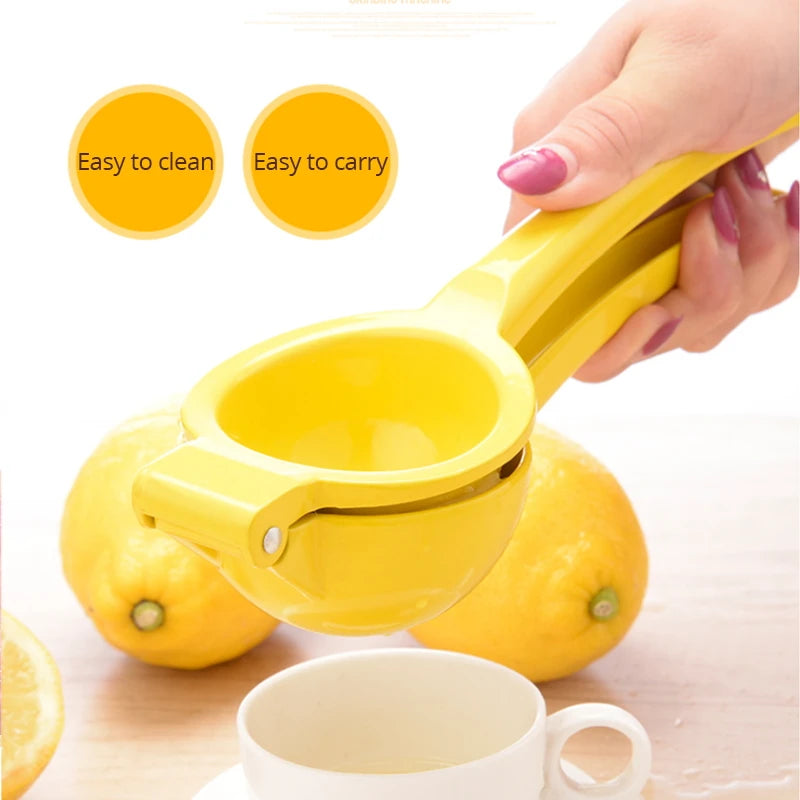 Home Manual Lemon Squeezer Aluminum Alloy Hand Pressed Orange Fruit