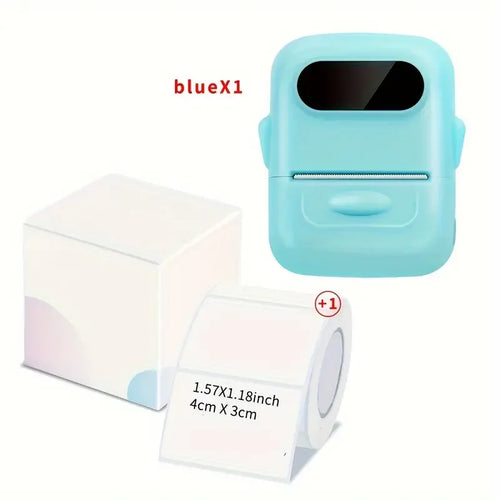 Mini Portable Wireless Label Printer - Wireless Function, Thermal