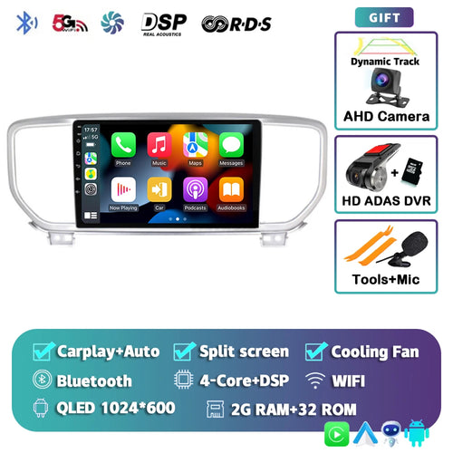 Android 14 Car Multimedia Radio For KIA Sportage 4 2016 2017 2018 2019