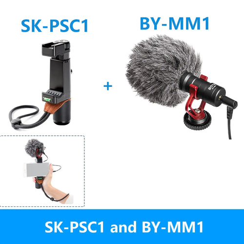 BOYA BY-MM1 Professional Cardioid Shotgun Microphone for iPhone