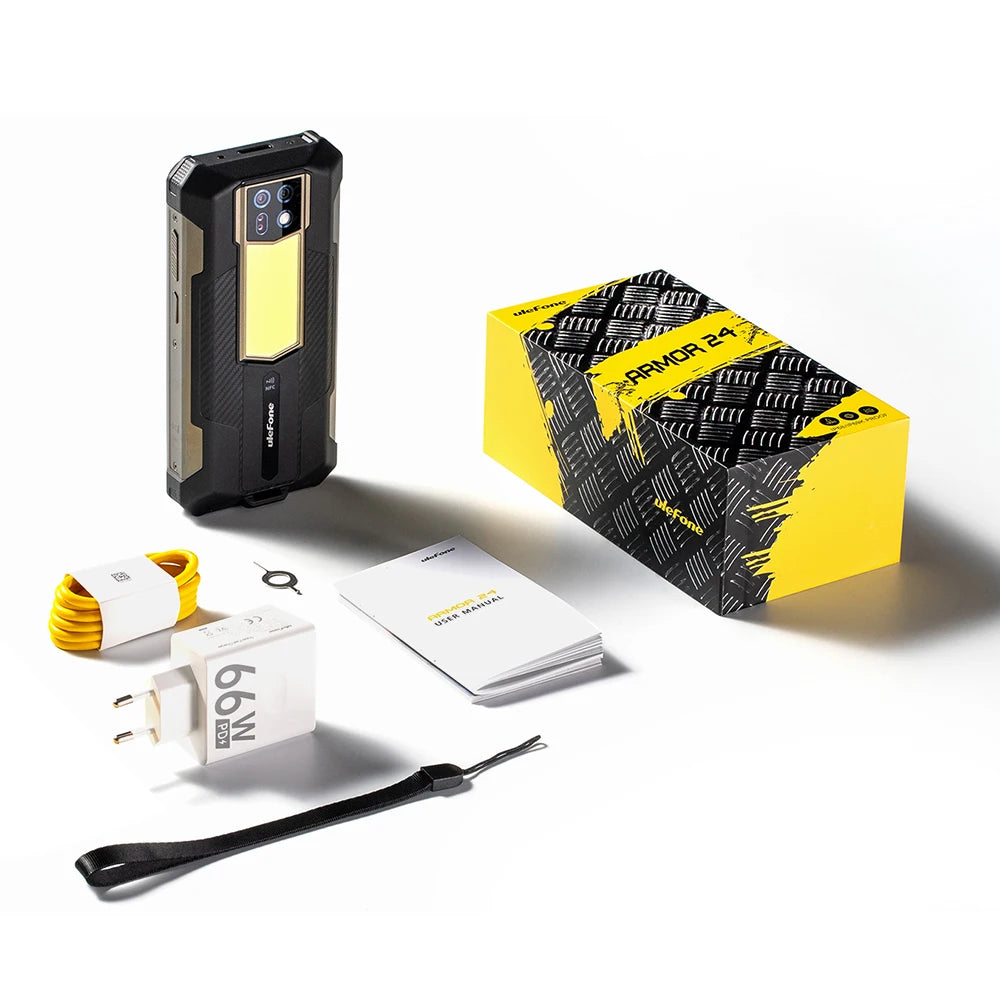 Ulefone Armor 24 Rugged Phone 22000mAh Up to 24GB+ 256GB 6.78"120Hz