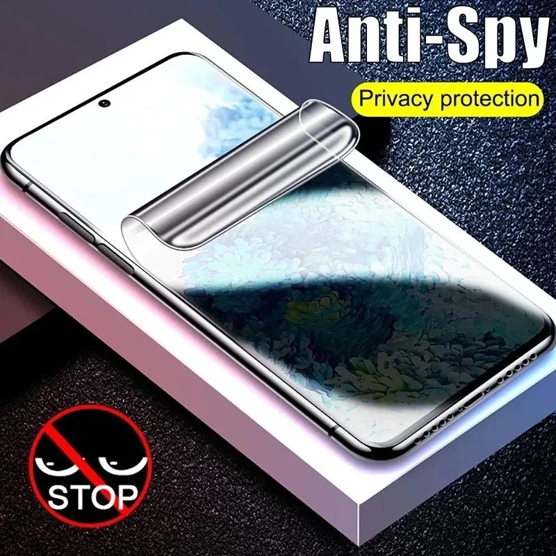 3Pcs Anti-Spy Hydrogel Film for Samsung S23 S21 S22 S24 Ultra S10 Plus