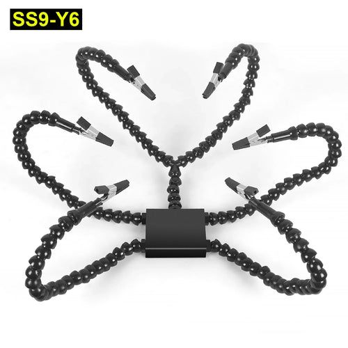 NEWACALOX  Flexible Arms Soldering Helping Hands Repair Soldering