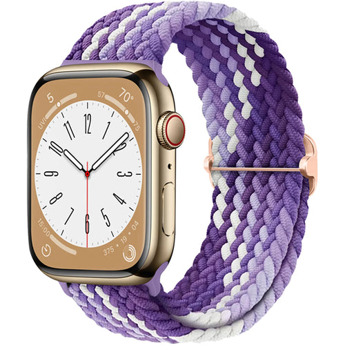 Braided Solo Loop For Apple watch band 45mm 44mm 40mm 49mm 38 41mm