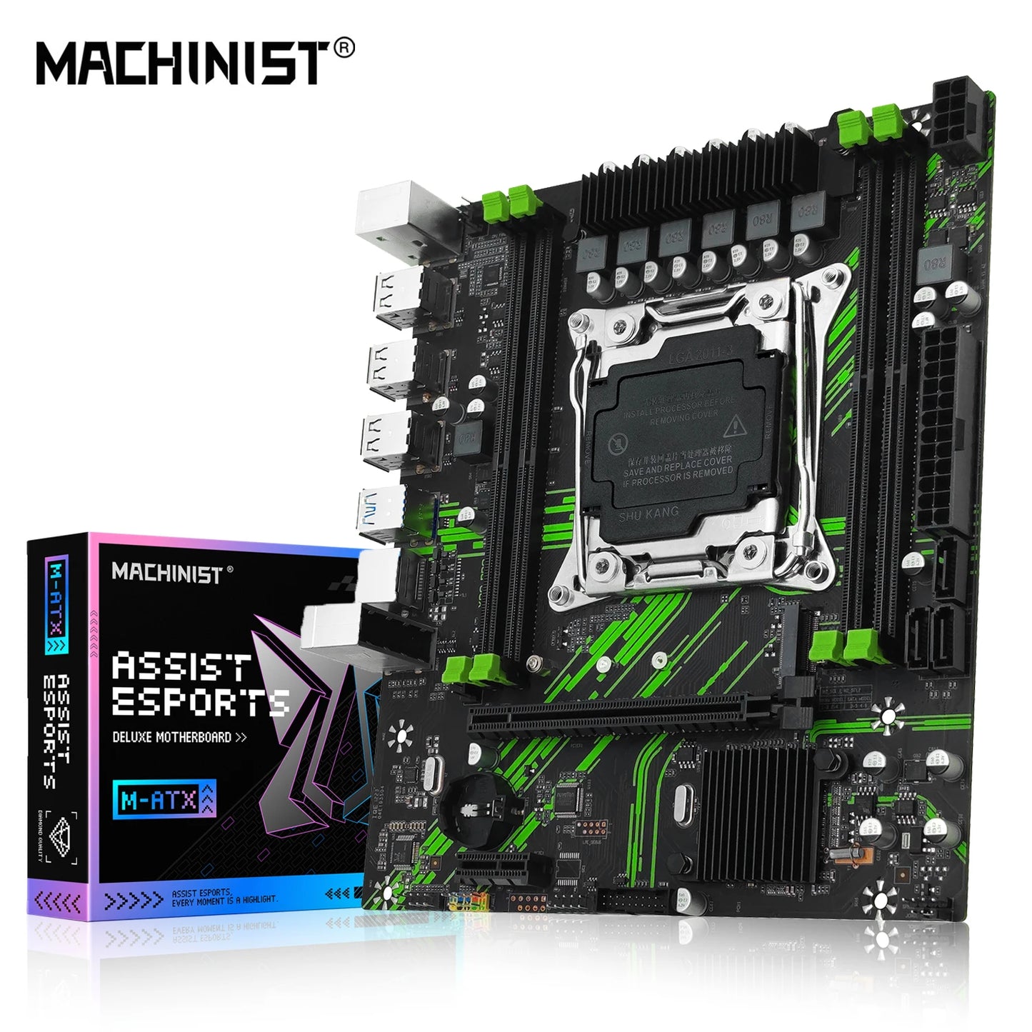 MACHINIST X99 PR9 X99 Motherboard Support LGA 2011-3 Intel Xeon E5