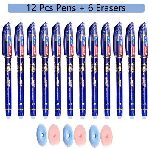 100 Pcs/set Kawaii Erasable Refill Erasable pens Gel Pen sketch