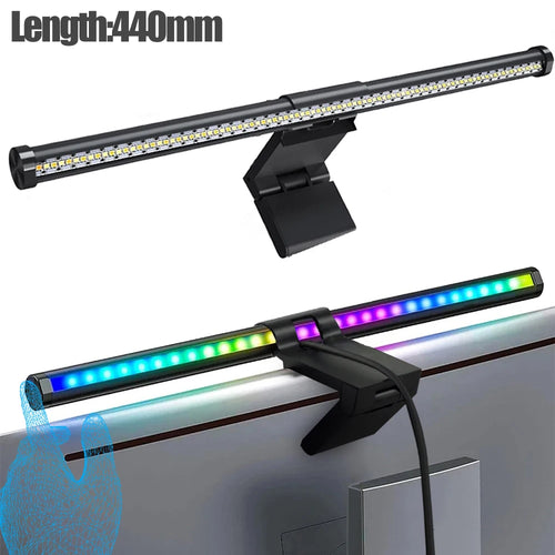 LED Computer Monitor Light Bar Stepless Dimming Hanging Light RGB Game